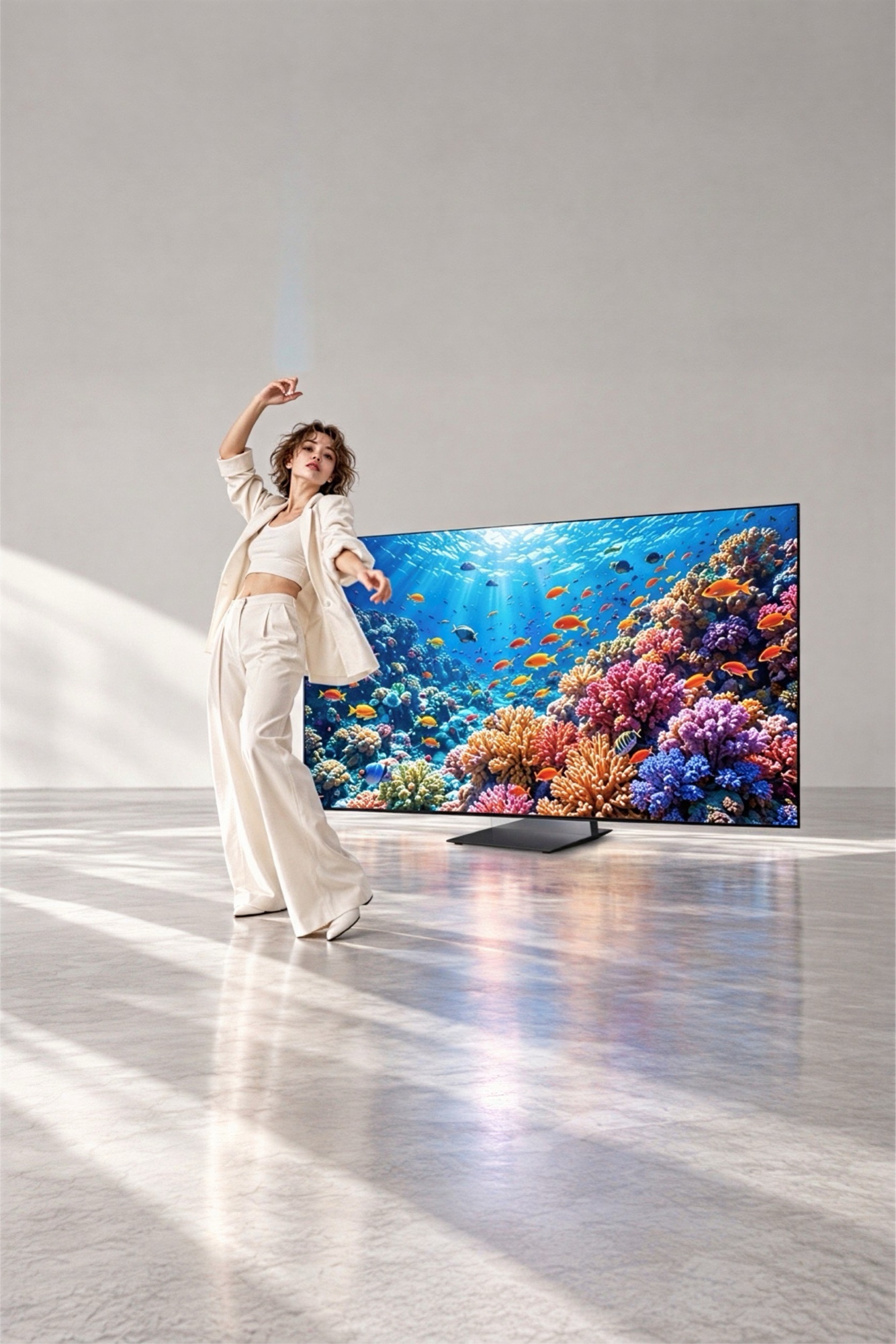 Телевизор Samsung в интерьере