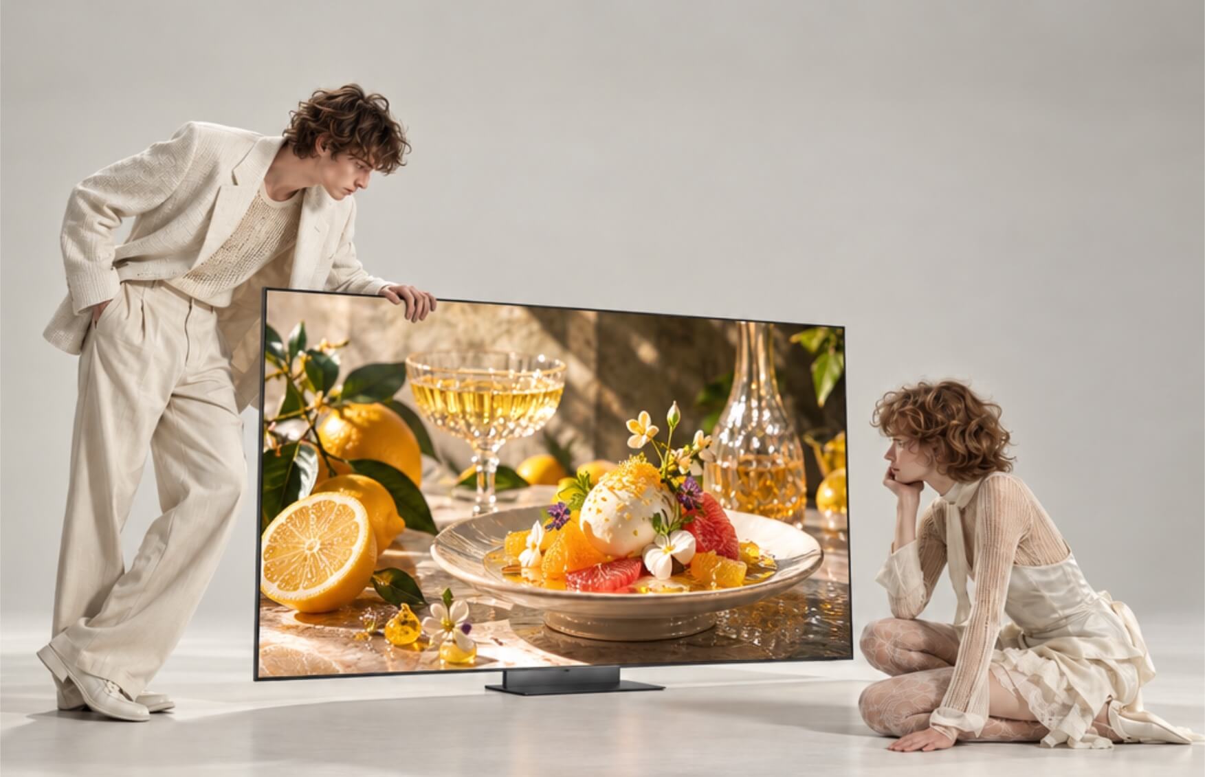 Телевизор Samsung в интерьере