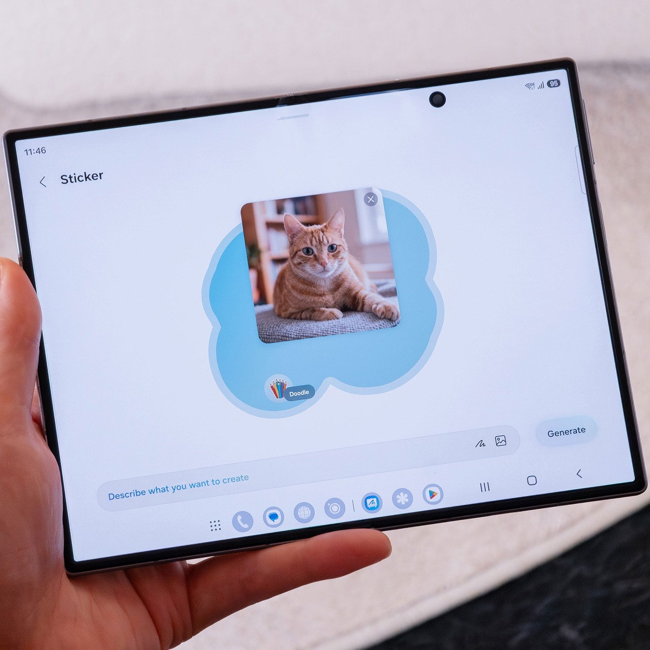 Galaxy Z Fold8 сзади